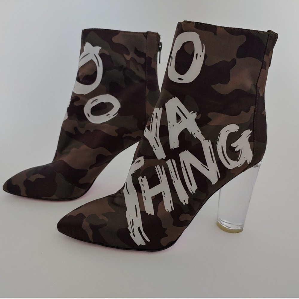 Aldo DO YA THING CAMO Camouflage Ankle Boots, Brand New and stylish. Size : 8 - Picture 12 of 14